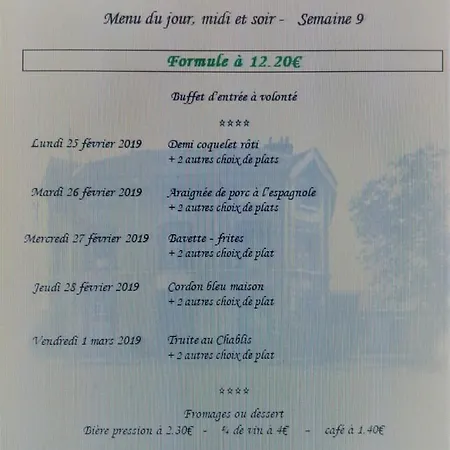 מלון Restaurant De L'abbaye Clairvaux